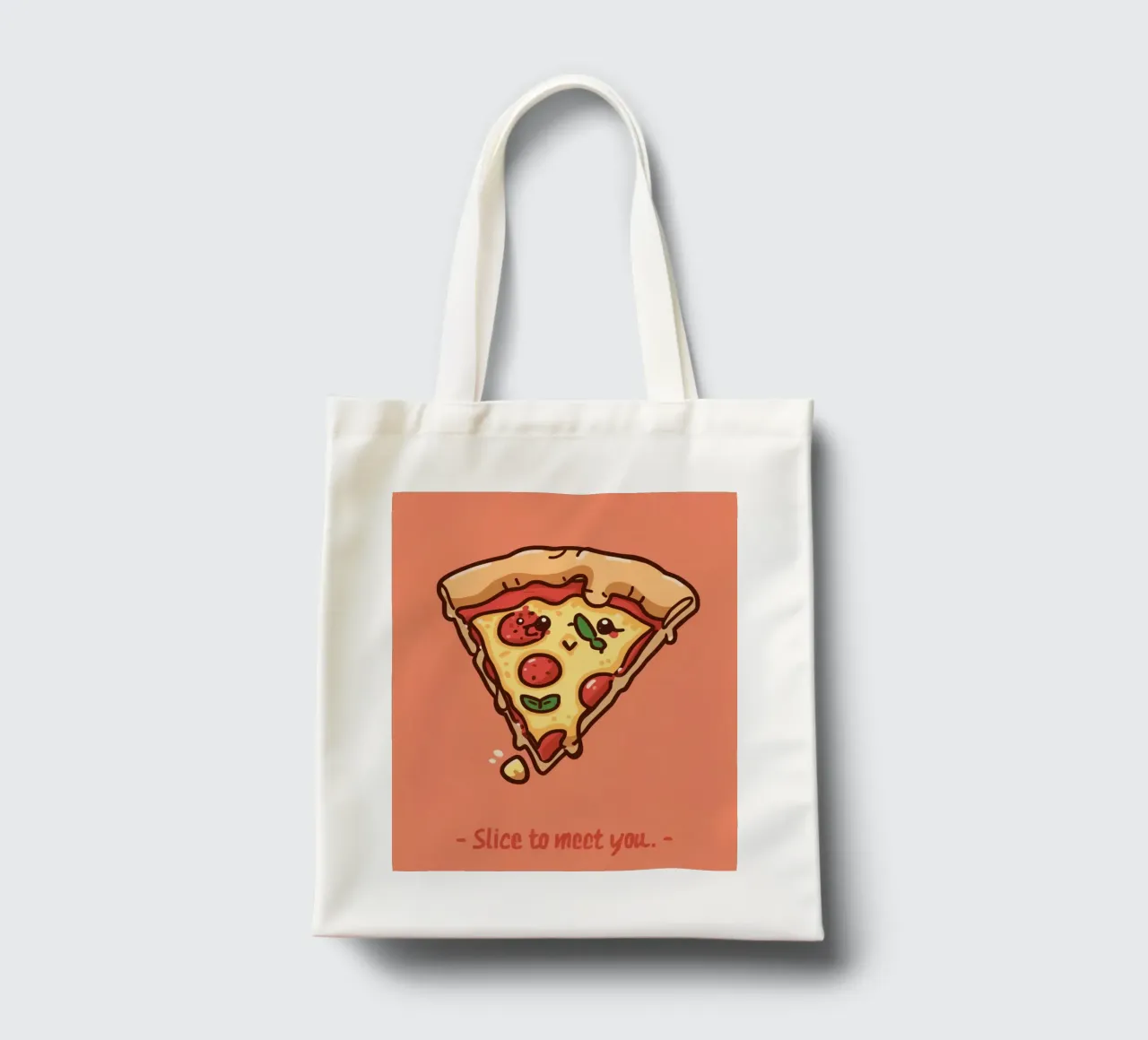 Una fetta per conoscerti borsa in juta da DesignDoodle