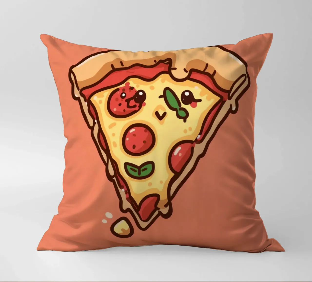 Una fetta per conoscerti cuscino da DesignDoodle