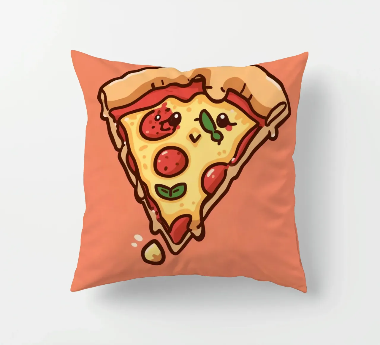 Una fetta per conoscerti cuscino da DesignDoodle