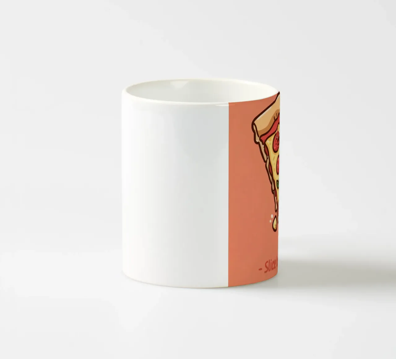 Una fetta per conoscerti tazza in ceramica da DesignDoodle