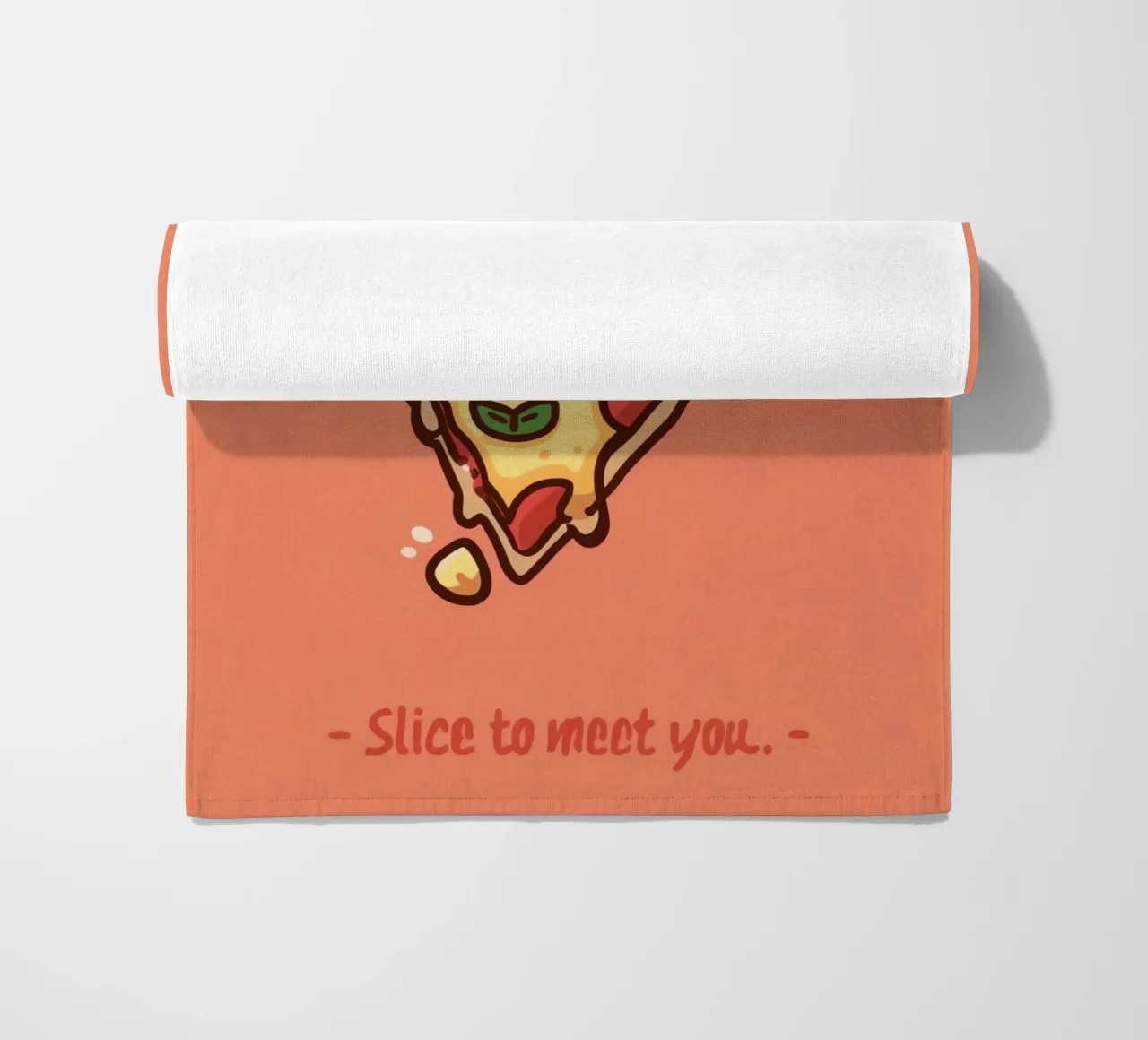 Una fetta per conoscerti telo mare da DesignDoodle
