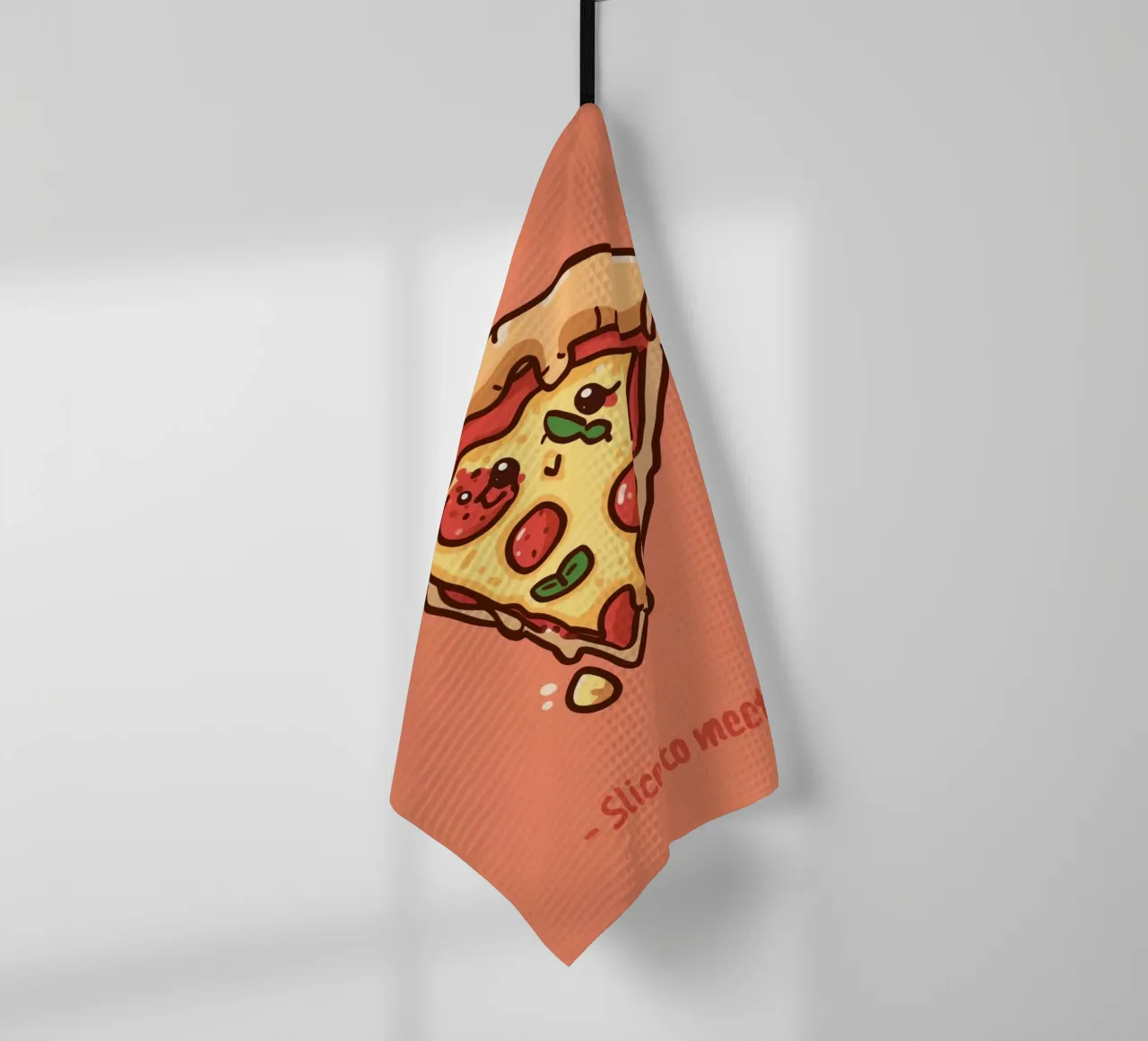 Una fetta per conoscerti canovaccio da cucina da DesignDoodle