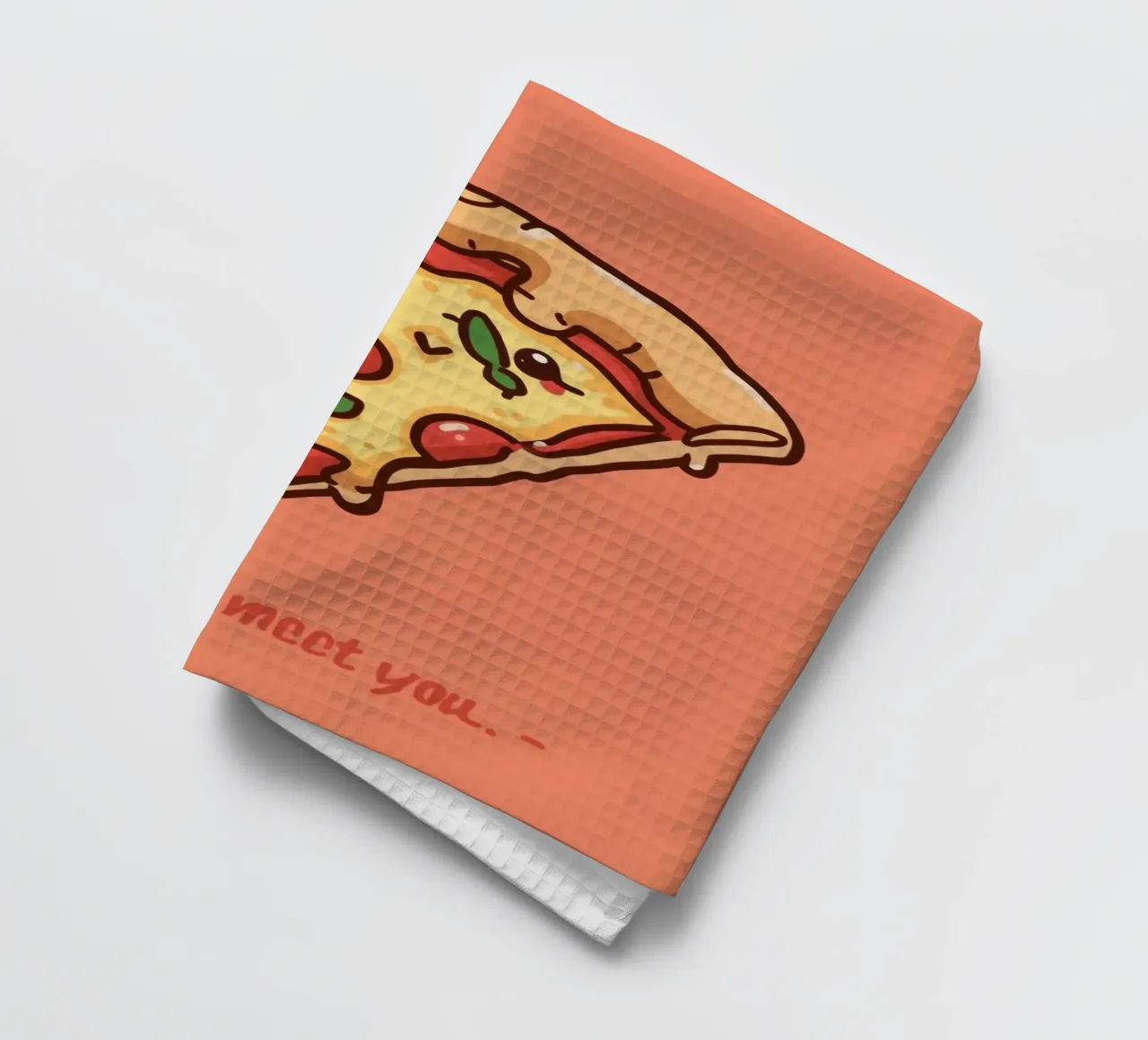 Una fetta per conoscerti canovaccio da cucina da DesignDoodle