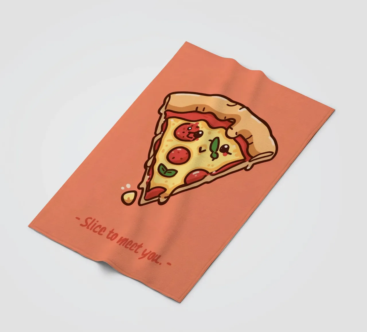 Una fetta per conoscerti coperta in pile da DesignDoodle