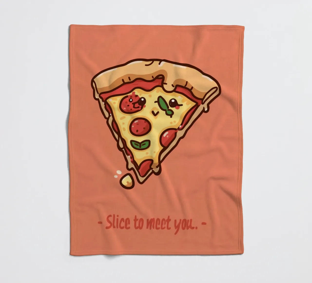 Una fetta per conoscerti coperta in pile da DesignDoodle