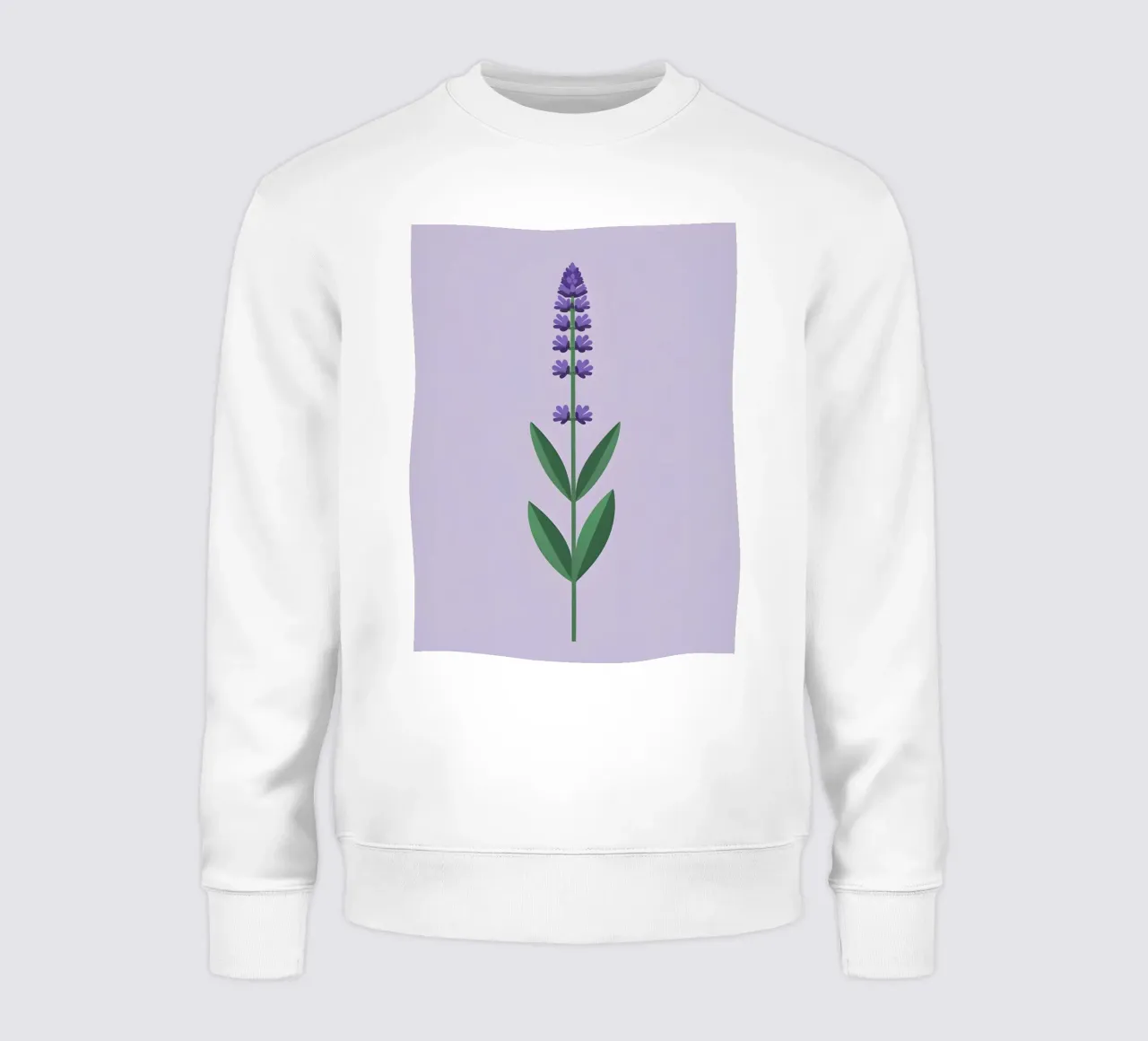 Stelo di lavanda felpa da Botanical Gallery