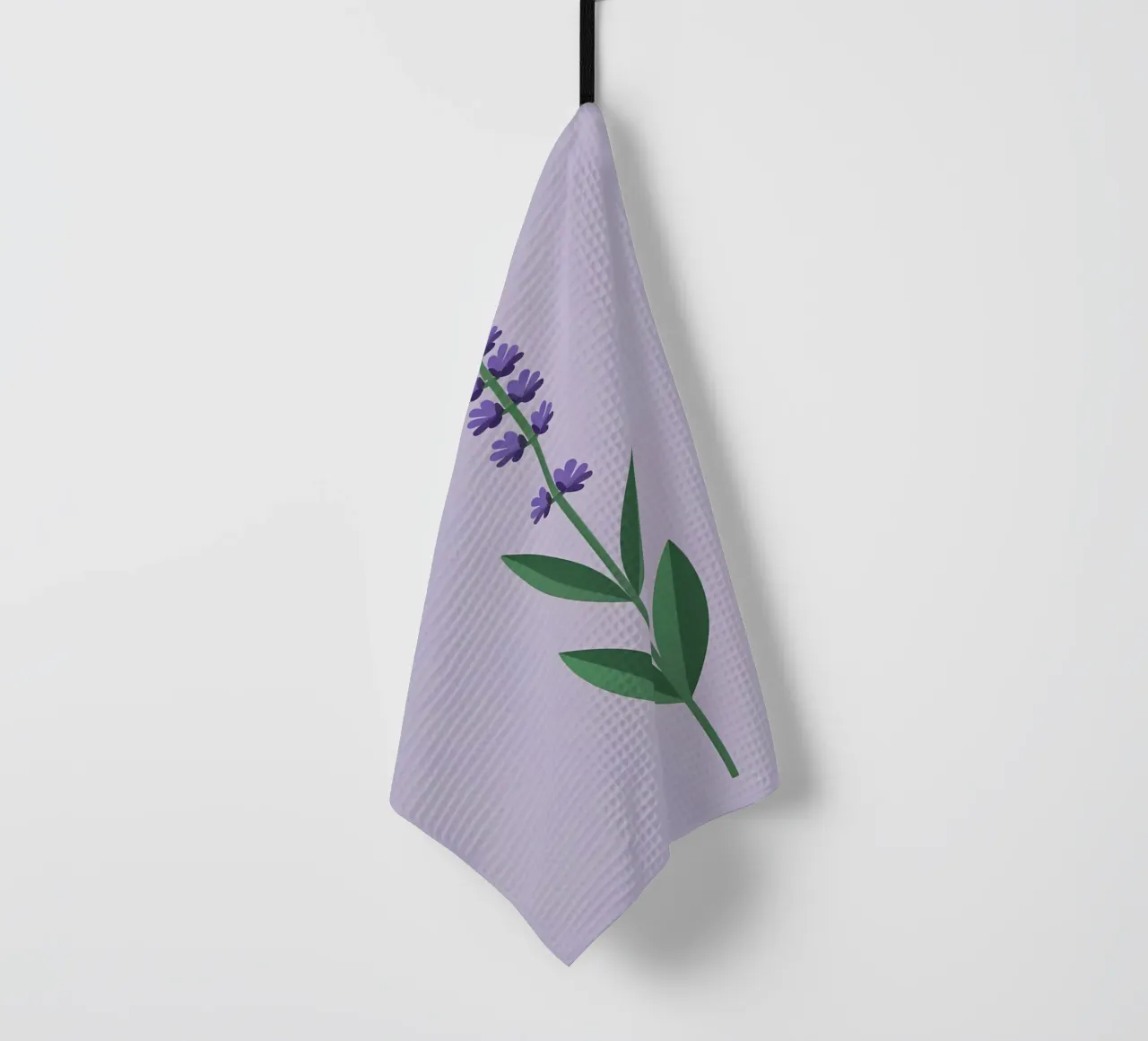 Stelo di lavanda canovaccio da cucina da Botanical Gallery