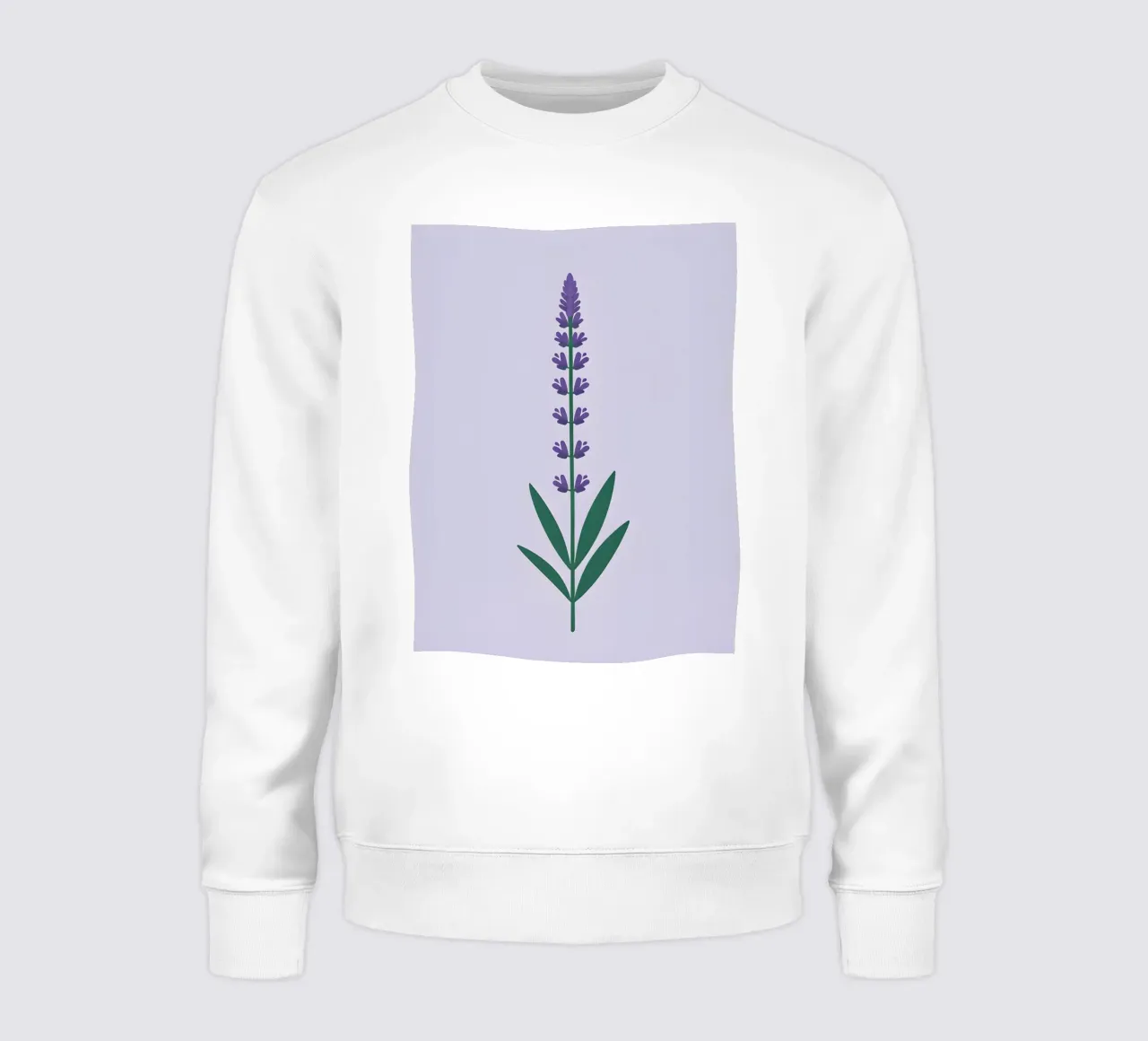 Stelo di lavanda felpa da Botanical Gallery