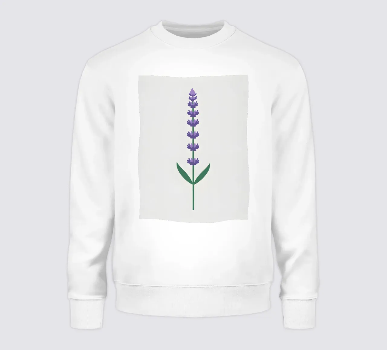 Stelo di lavanda felpa da Botanical Gallery