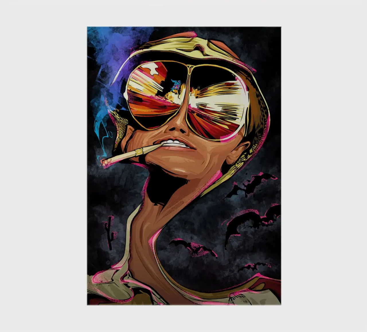 Fear And Loathing Night notebook by nabakumov