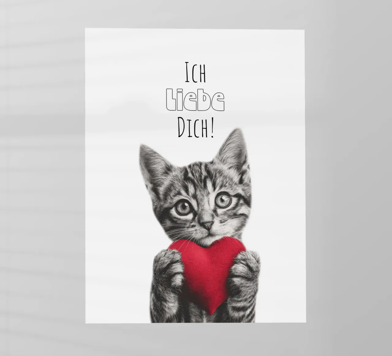 Ich liebe dich pellicola backlit da Melanie Viola