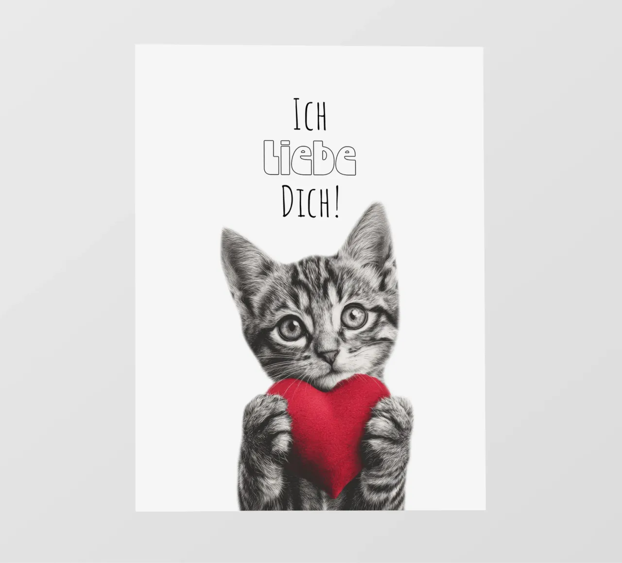 Ich liebe dich pellicola backlit da Melanie Viola