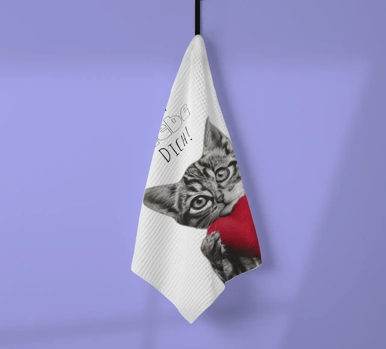 Ich liebe dich torchon de Melanie Viola