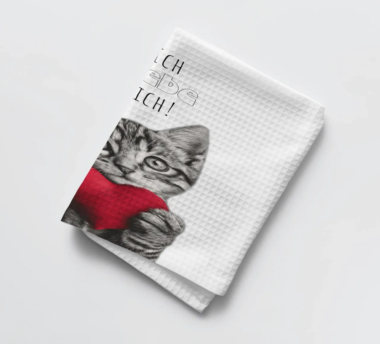 Ich liebe dich torchon de Melanie Viola