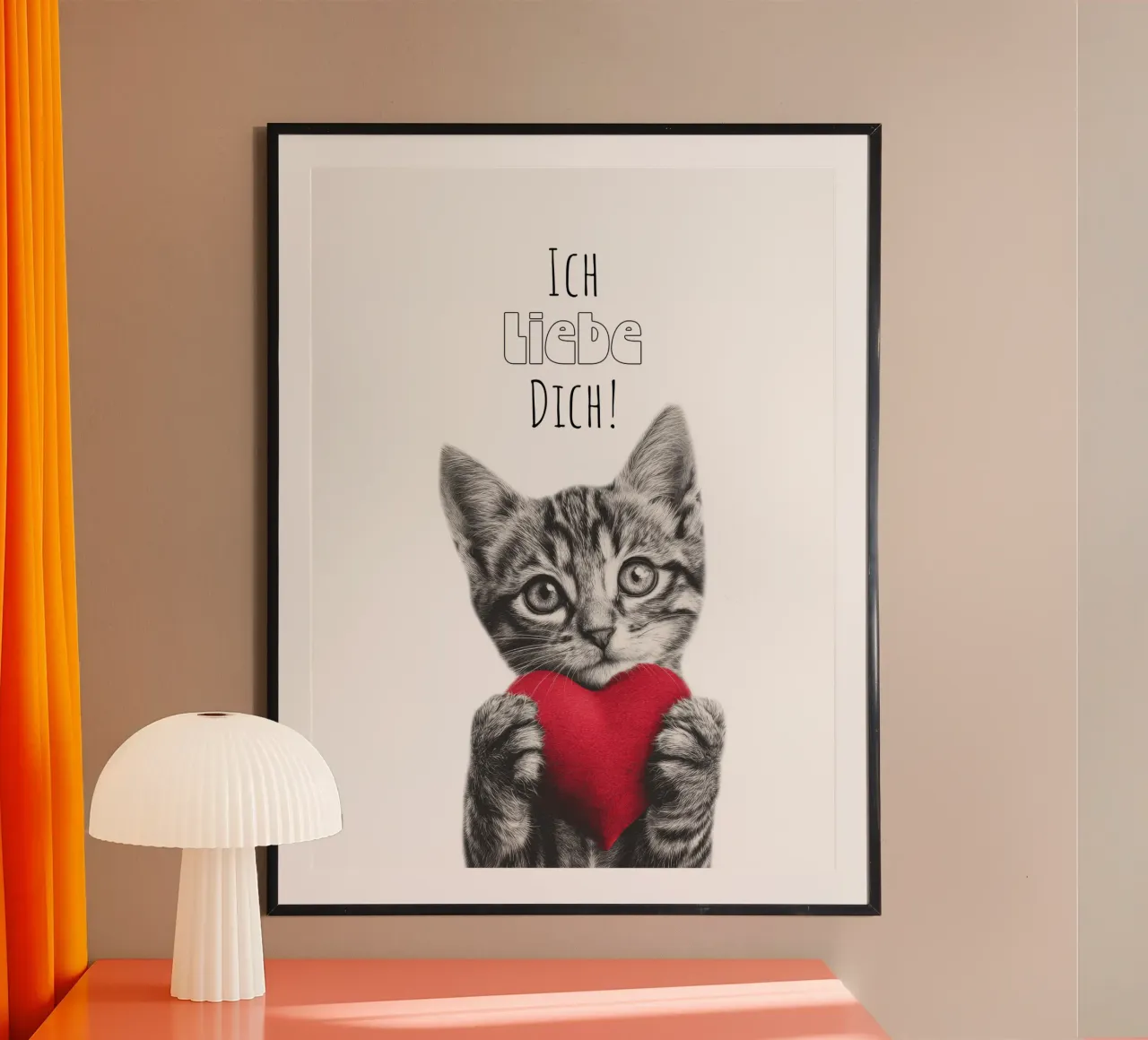 Ich liebe dich poster da Melanie Viola
