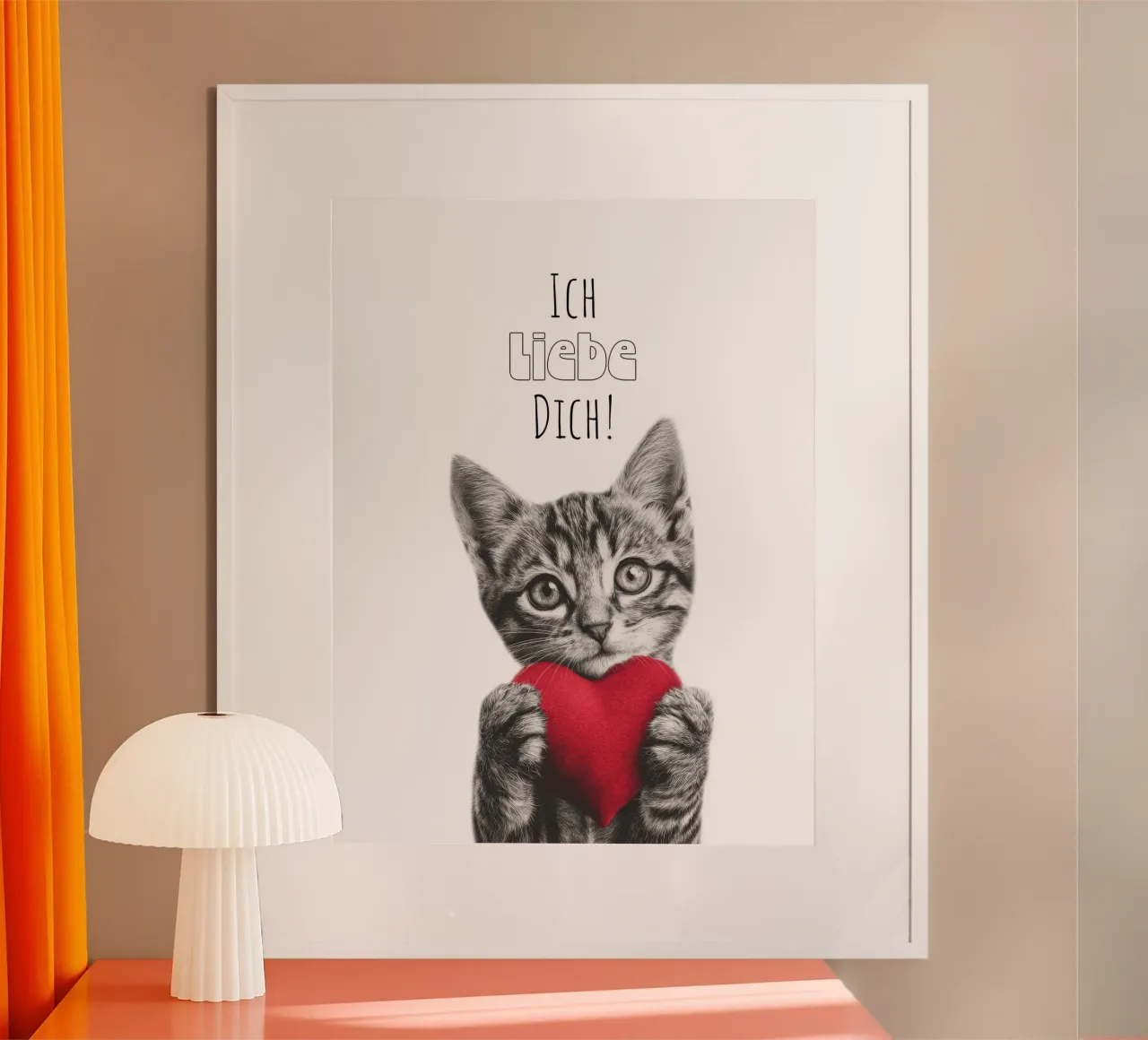 Ich liebe dich poster da Melanie Viola