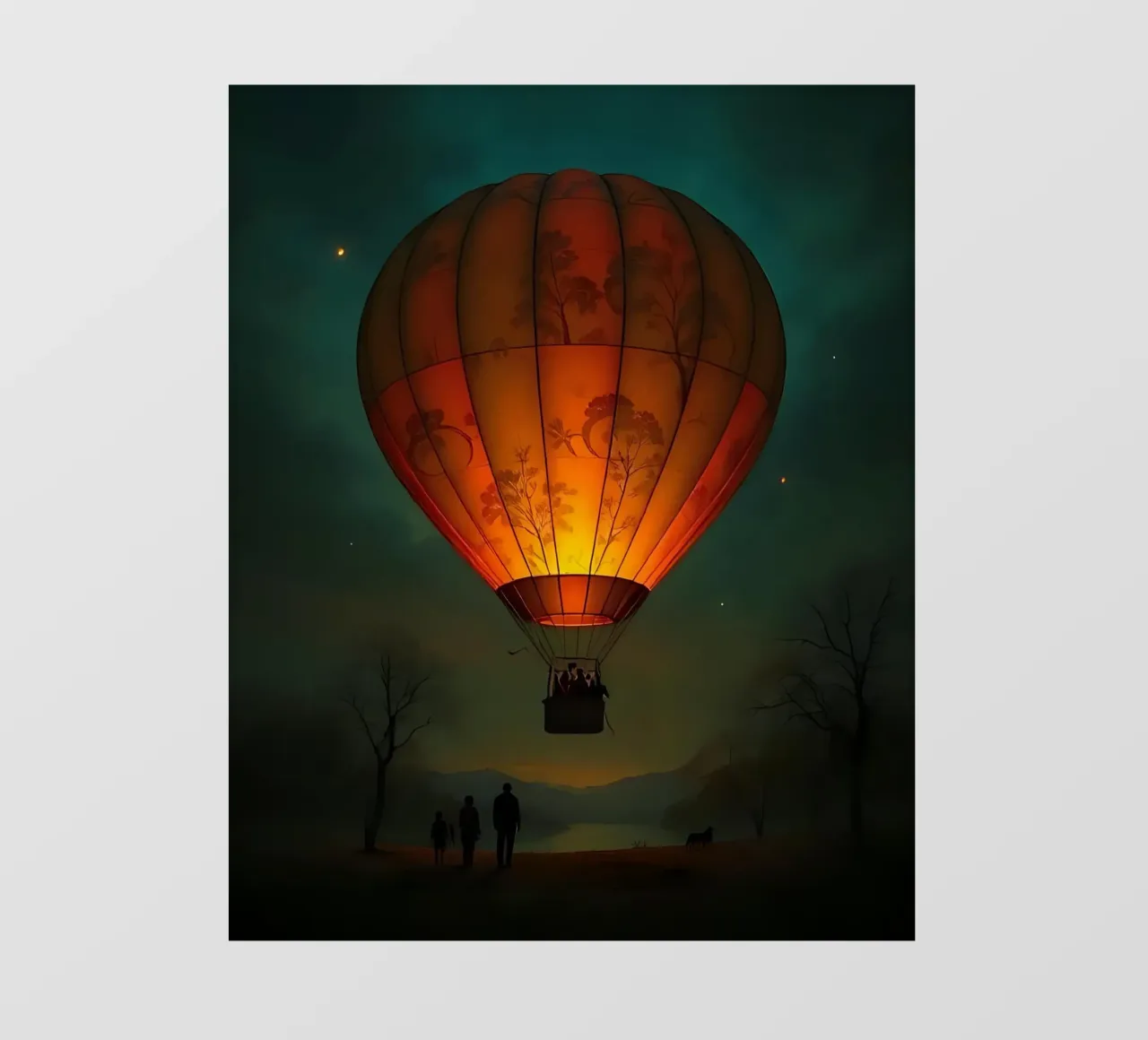 Giro in mongolfiera_1 pellicola backlit da Fantasie & Mystikwelten by LK