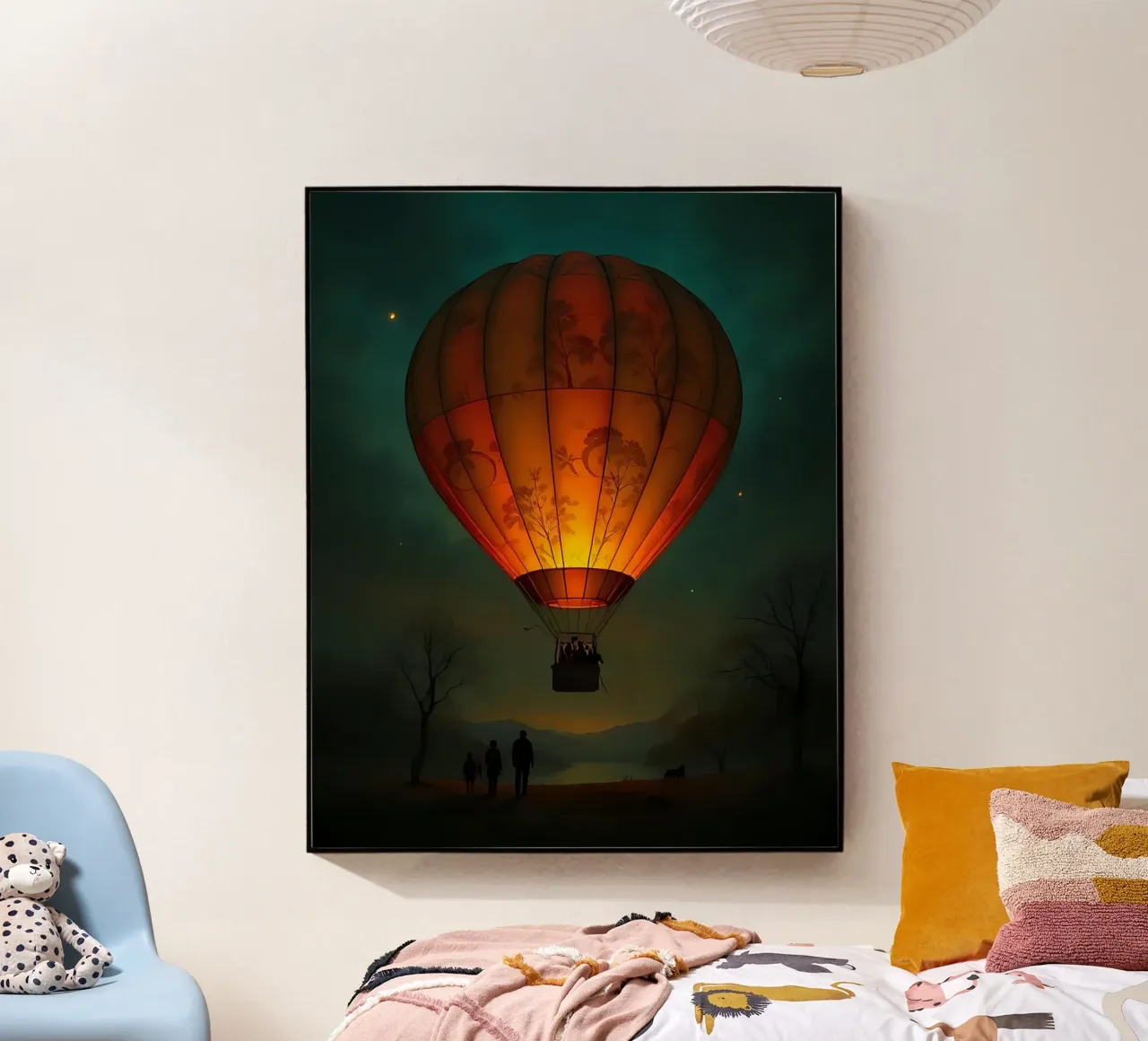 Giro in mongolfiera_1 plexiglass da Fantasie & Mystikwelten by LK