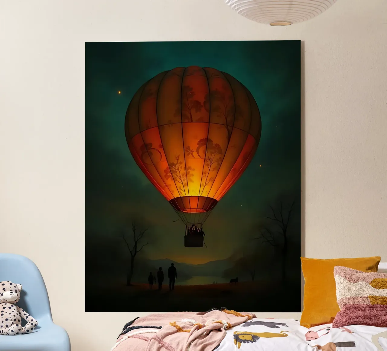 Giro in mongolfiera_1 plexiglass da Fantasie & Mystikwelten by LK