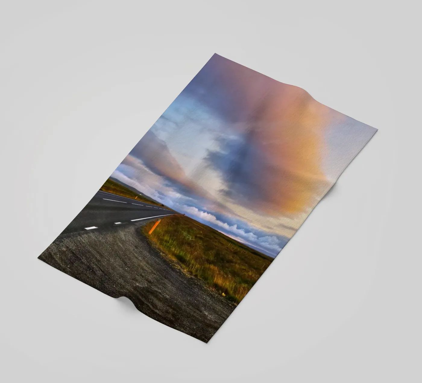 Sunset road telo mare da Fjöllart