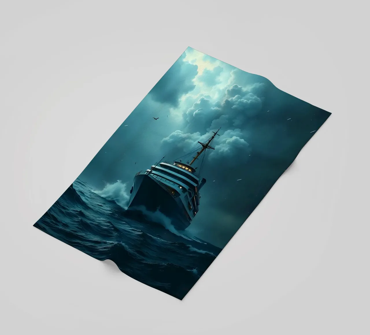 Nave da crociera_2 telo mare da Fantasie & Mystikwelten by LK