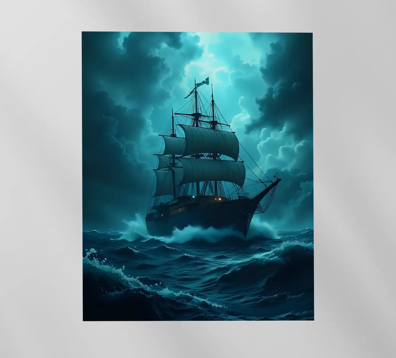Nave a vela_1 pellicola backlit da Fantasie & Mystikwelten by LK