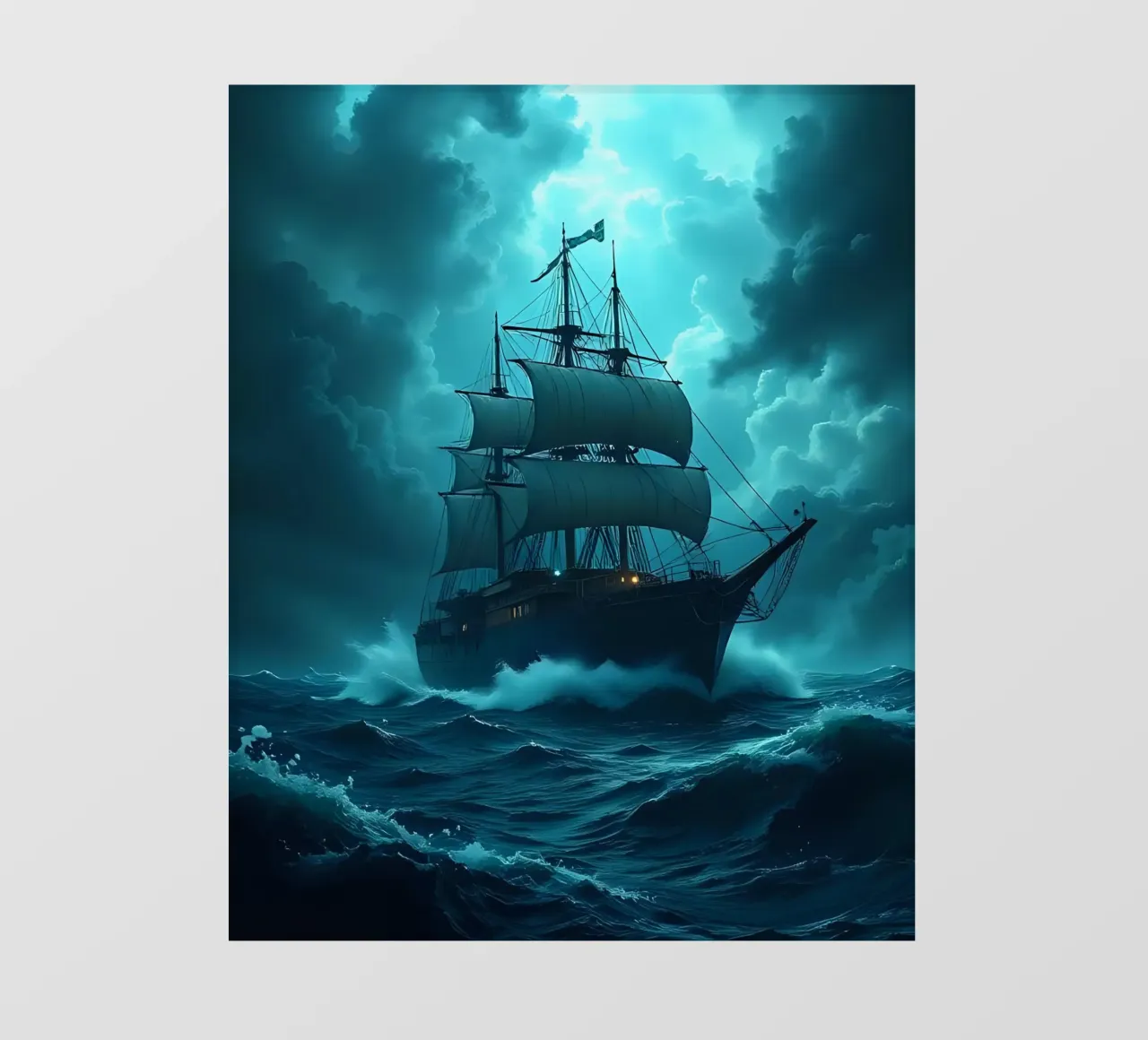 Nave a vela_1 pellicola backlit da Fantasie & Mystikwelten by LK