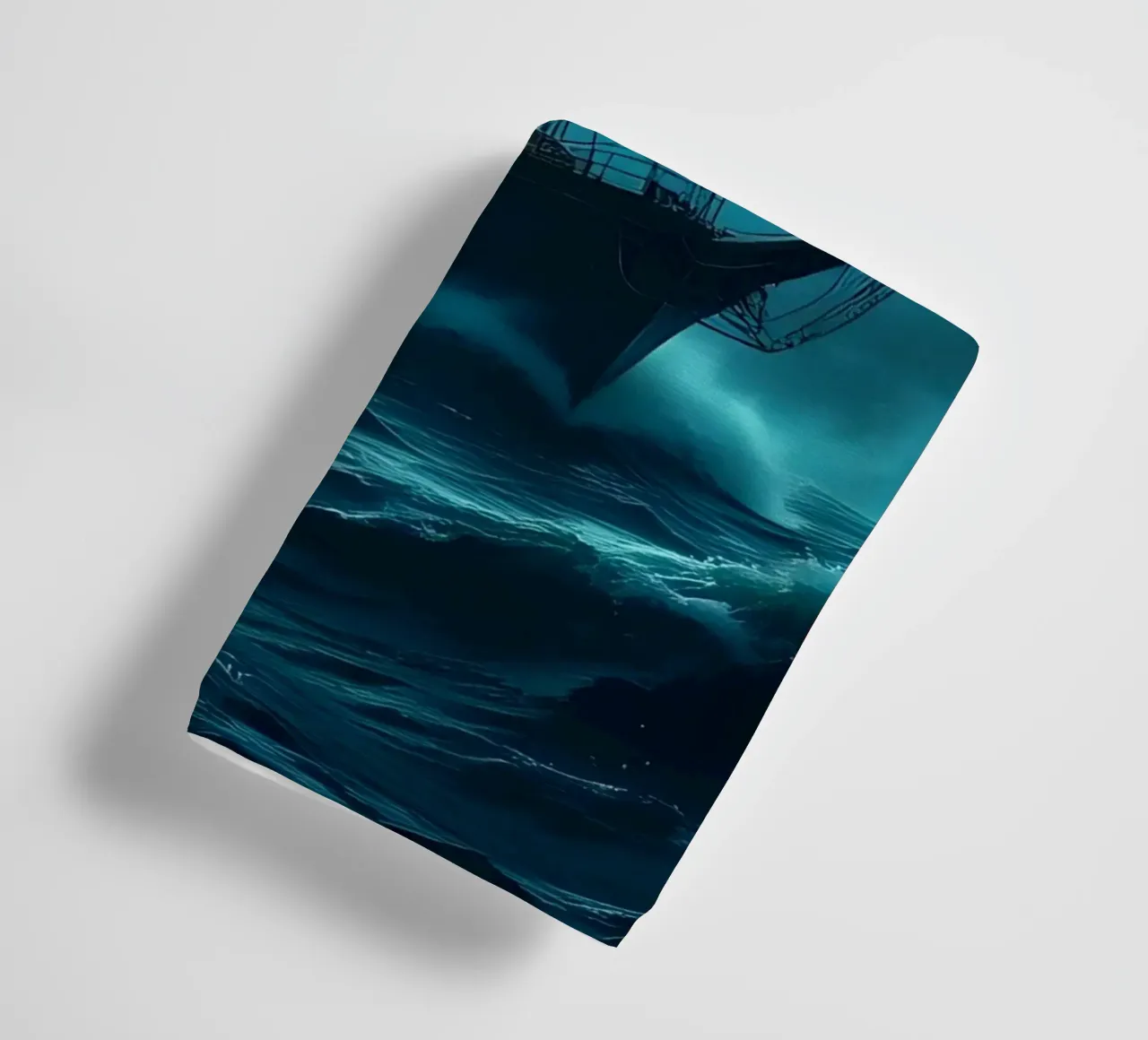Nave a vela_1 asciugamano da bagno da Fantasie & Mystikwelten by LK