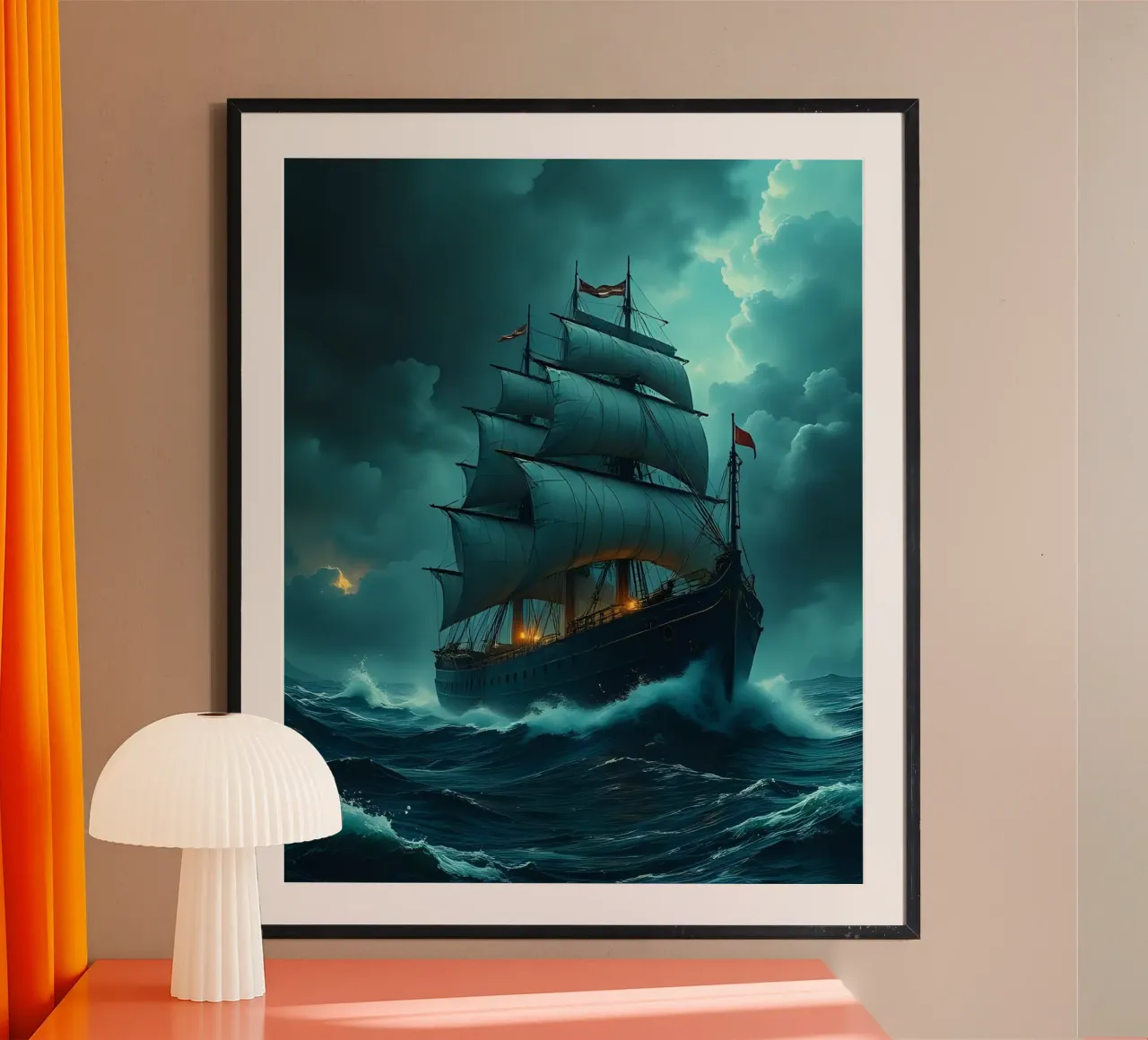 Segelschiff_3 Hahnemühle von Fantasie & Mystikwelten by LK