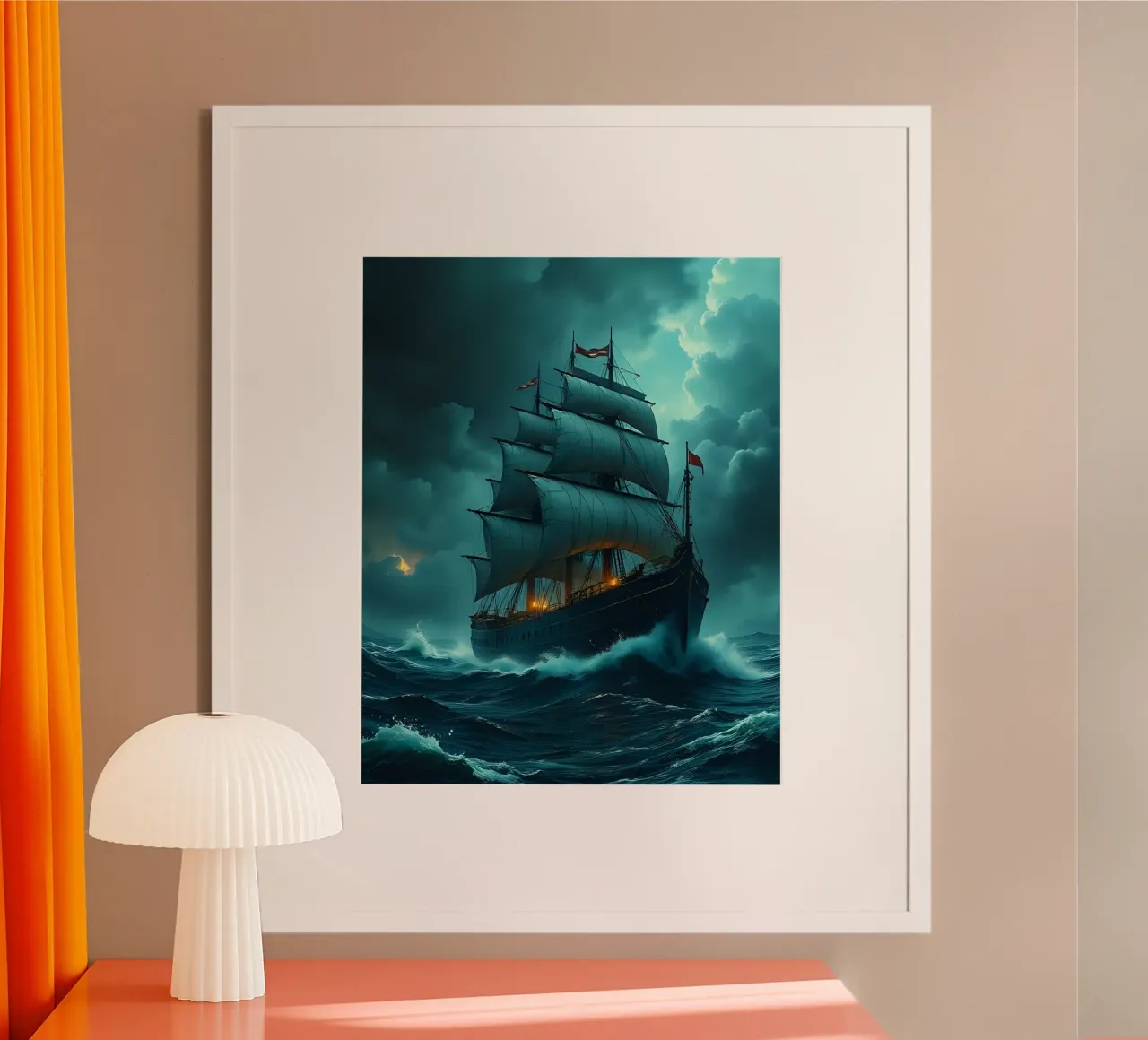 Segelschiff_3 Hahnemühle von Fantasie & Mystikwelten by LK