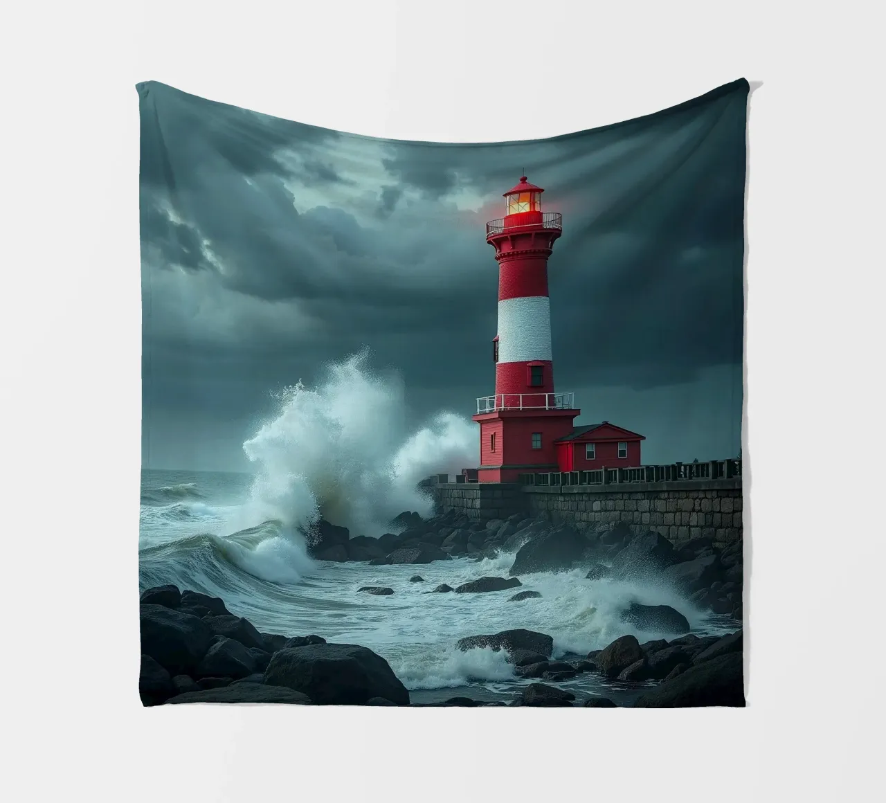 Faro_1 coperta in pile da Fantasie & Mystikwelten by LK