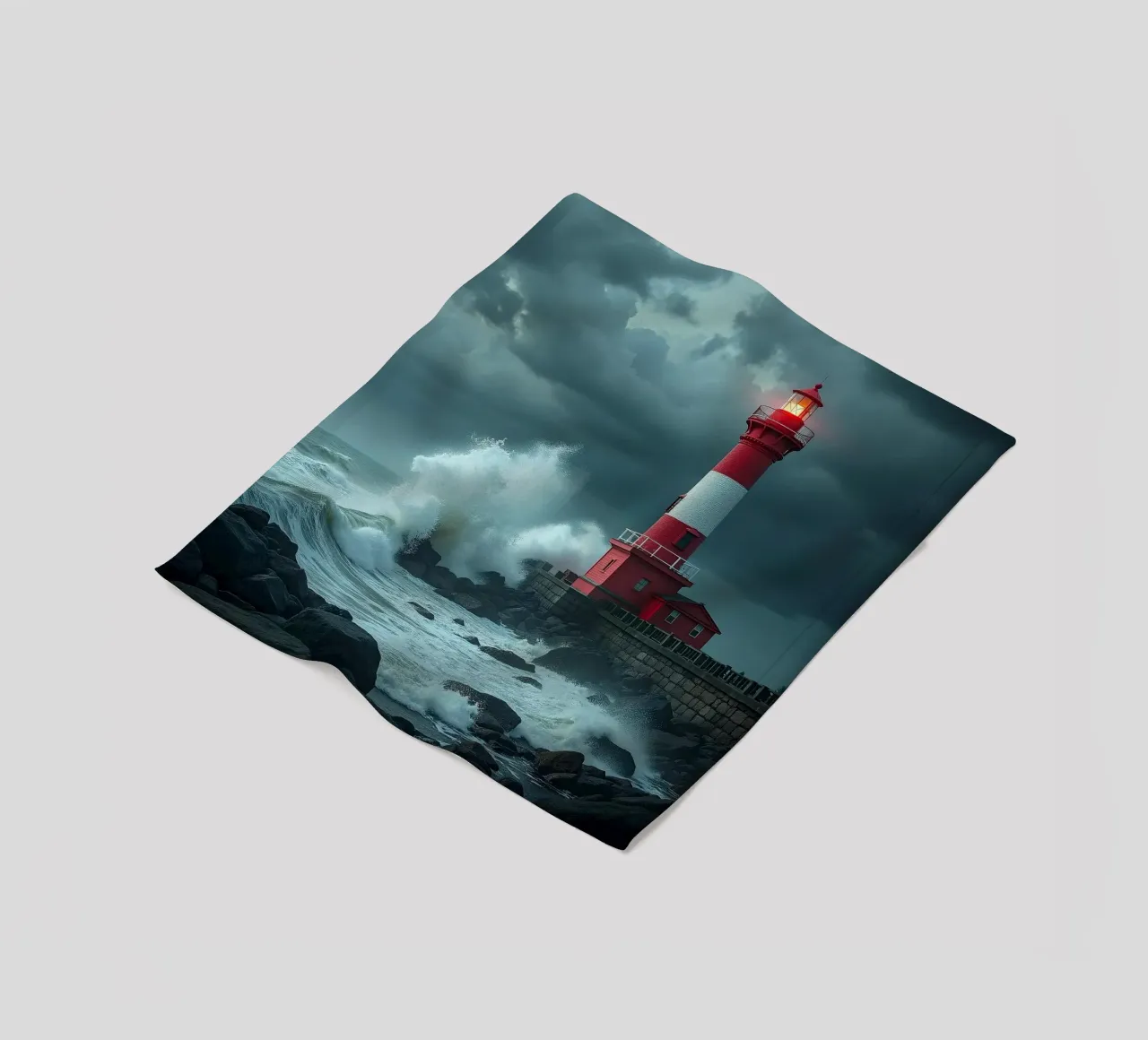 Faro_1 coperta in pile da Fantasie & Mystikwelten by LK