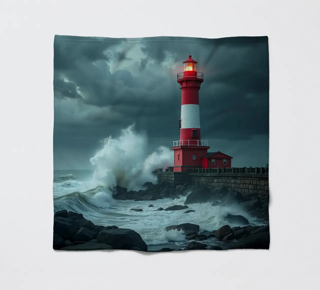 Faro_1 coperta in pile da Fantasie & Mystikwelten by LK