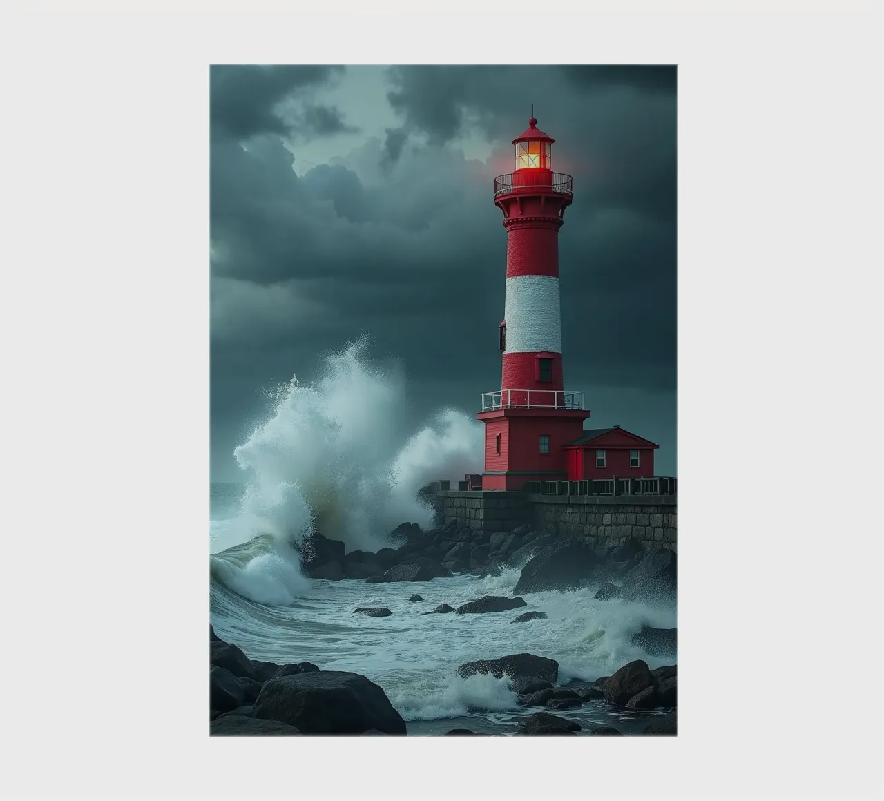 Lighthouse_1 notebook by Fantasie & Mystikwelten by LK