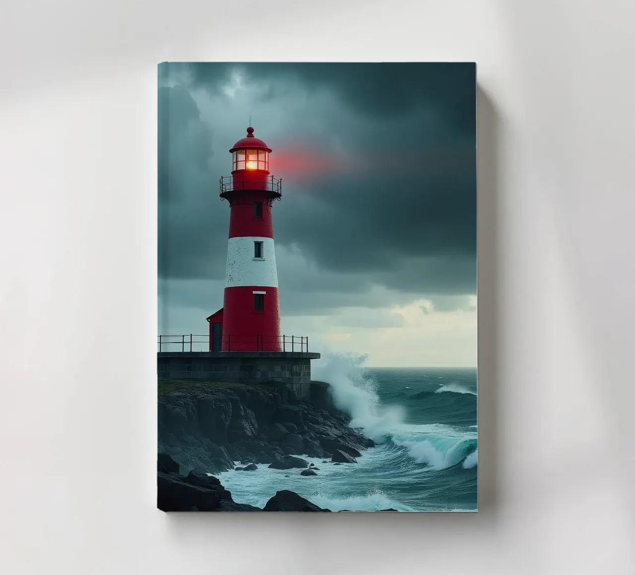 Lighthouse_2 notebook by Fantasie & Mystikwelten by LK
