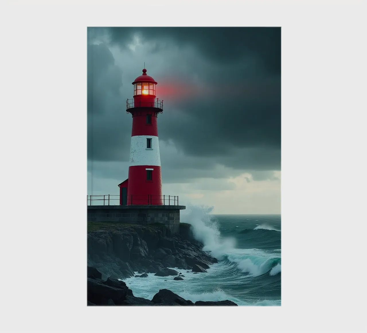 Lighthouse_2 notebook by Fantasie & Mystikwelten by LK