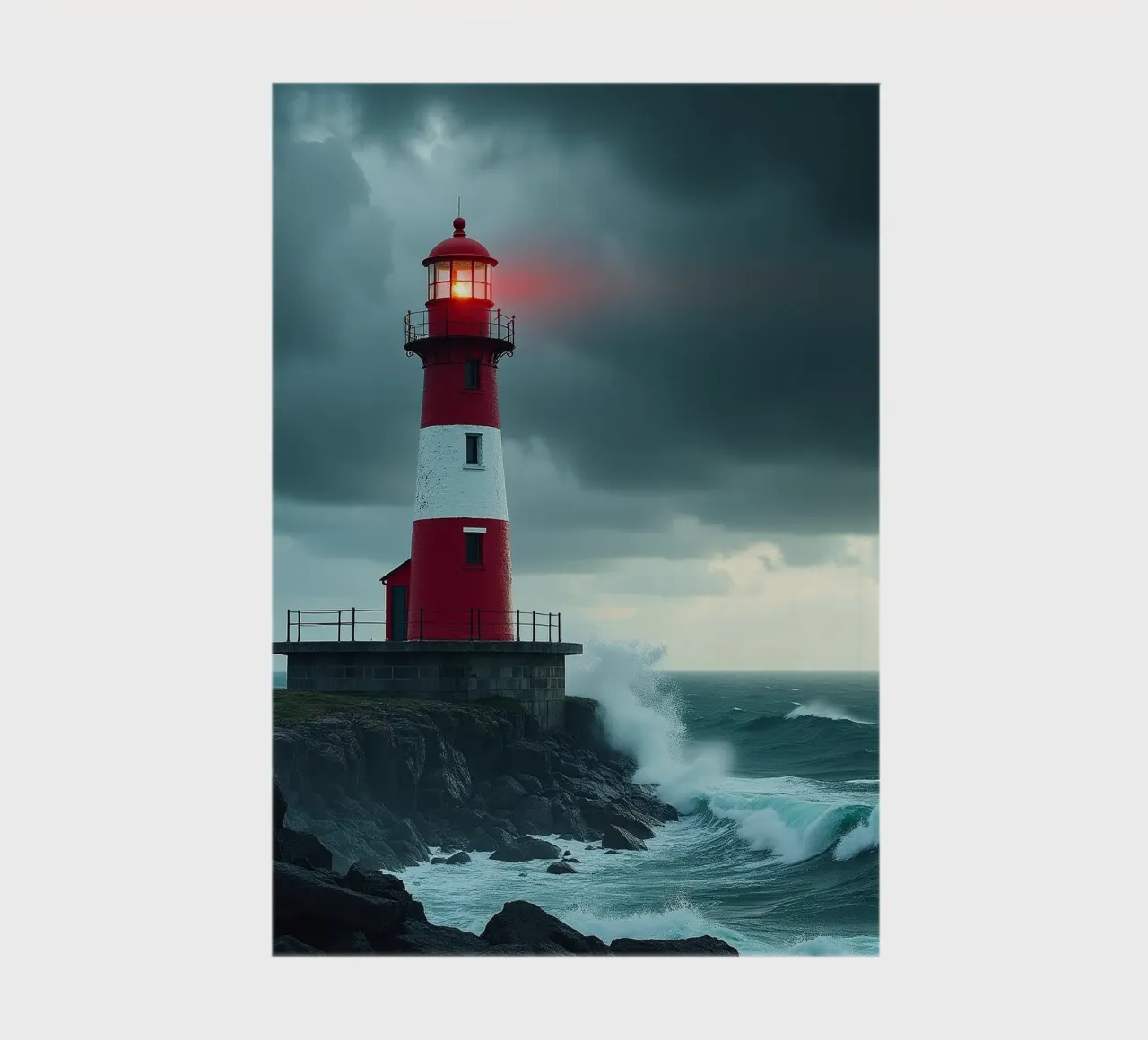 Lighthouse_2 notebook by Fantasie & Mystikwelten by LK