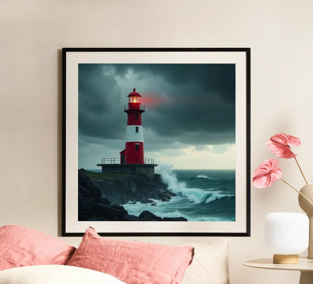 Lighthouse_2 poster by Fantasie & Mystikwelten by LK