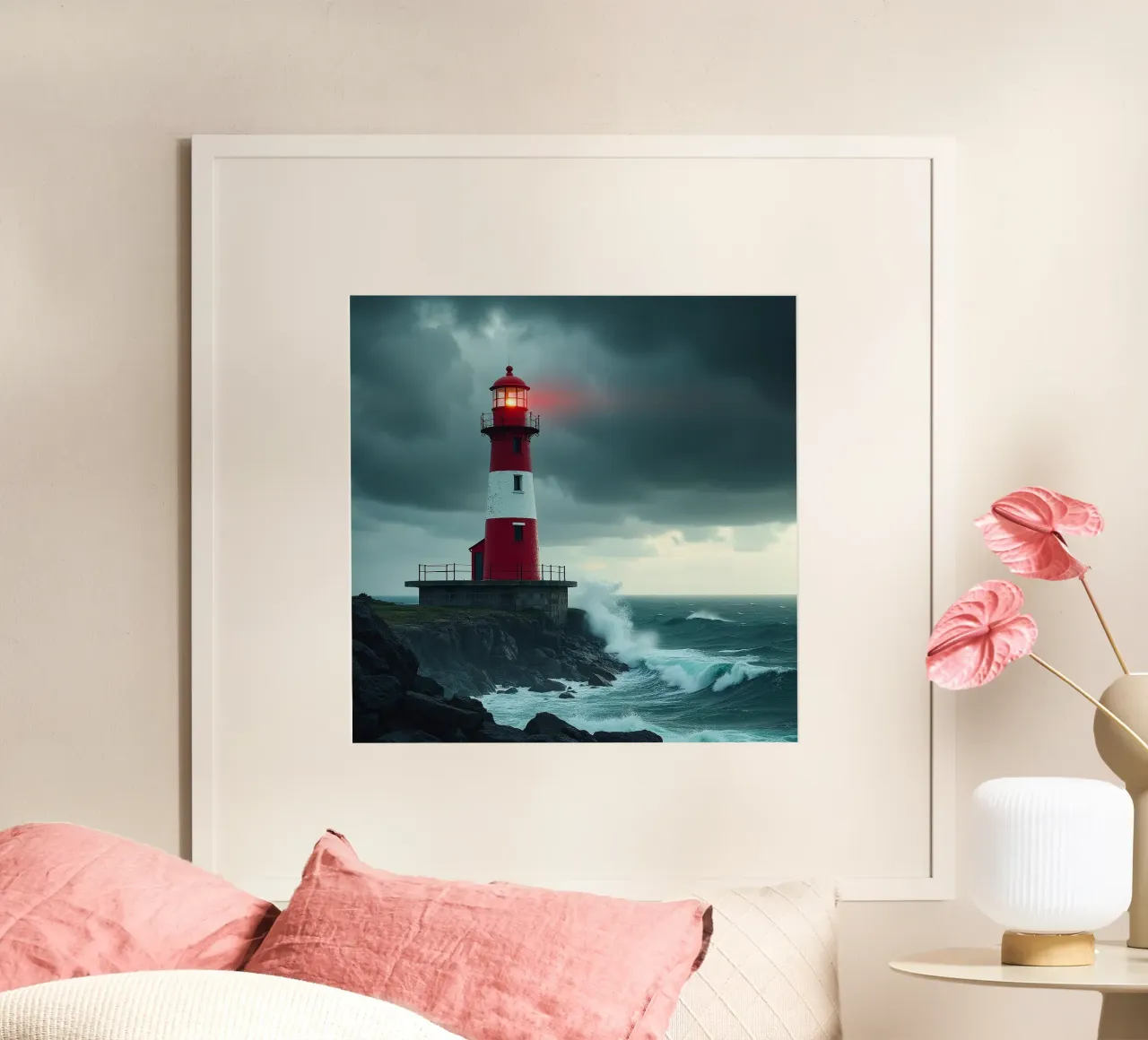 Lighthouse_2 poster by Fantasie & Mystikwelten by LK