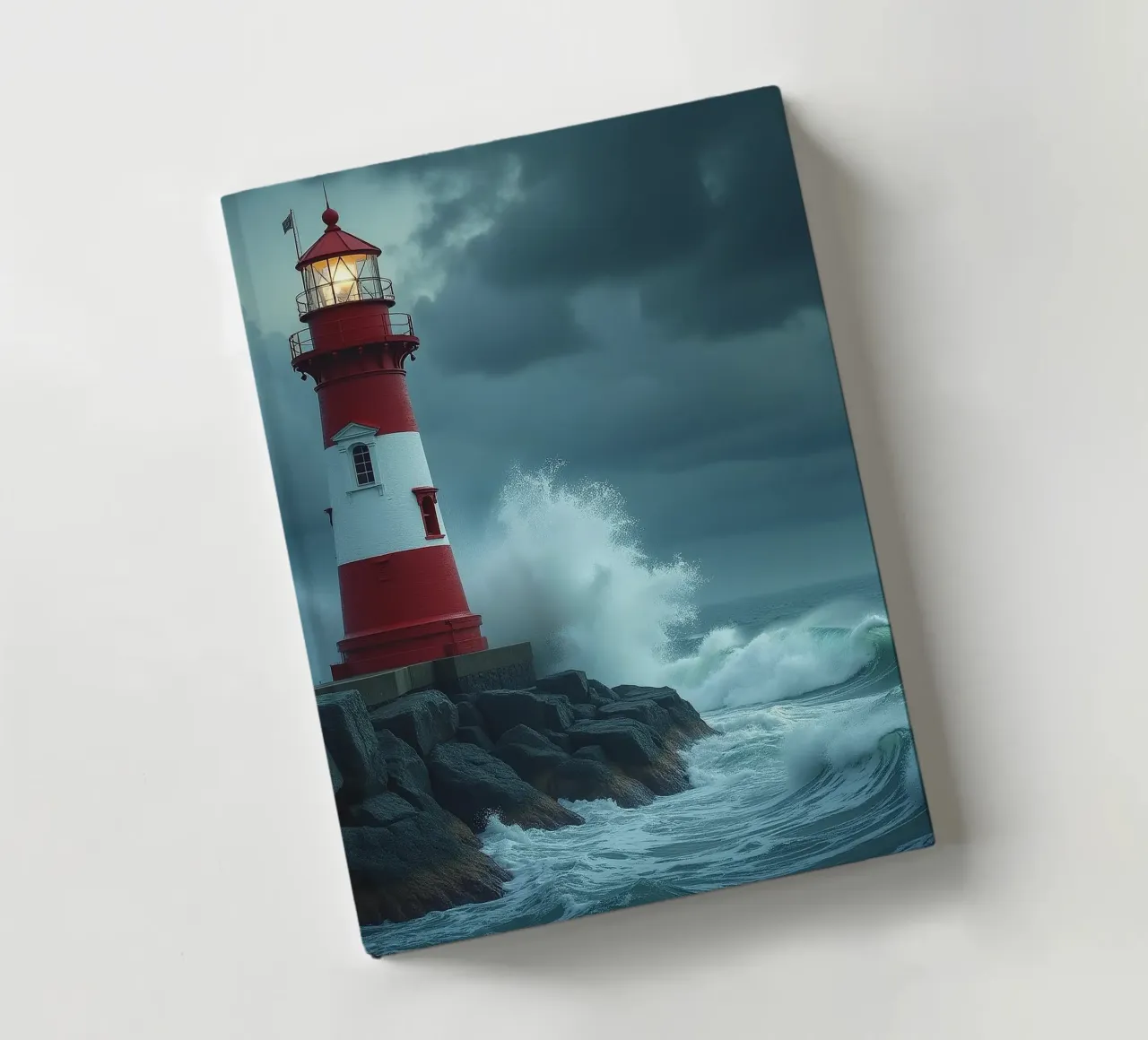 Lighthouse_3 notebook by Fantasie & Mystikwelten by LK