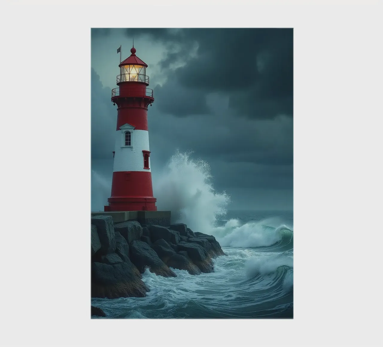 Lighthouse_3 notebook by Fantasie & Mystikwelten by LK