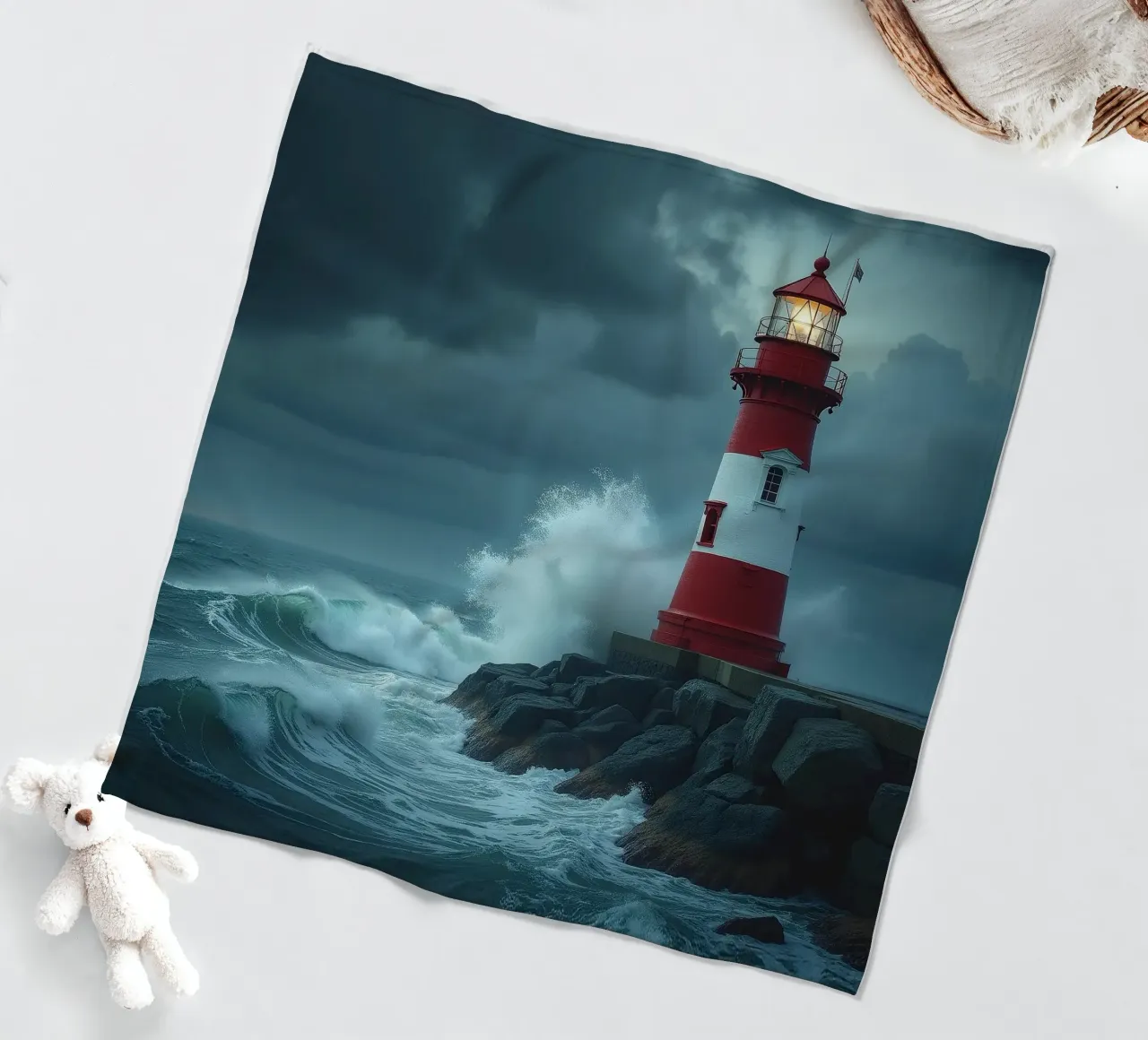 Faro_3 coperta in pile da Fantasie & Mystikwelten by LK