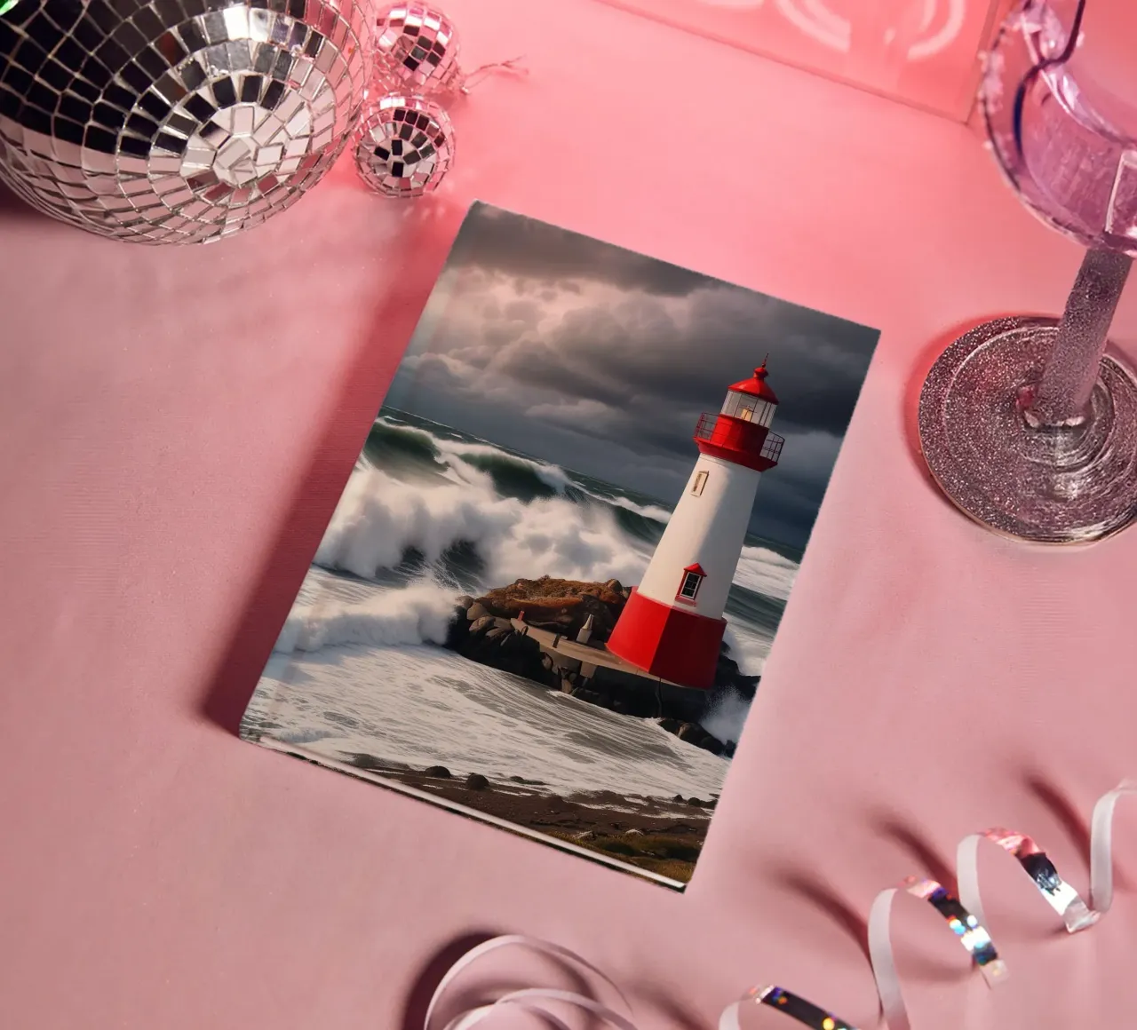 Lighthouse_4 notebook by Fantasie & Mystikwelten by LK