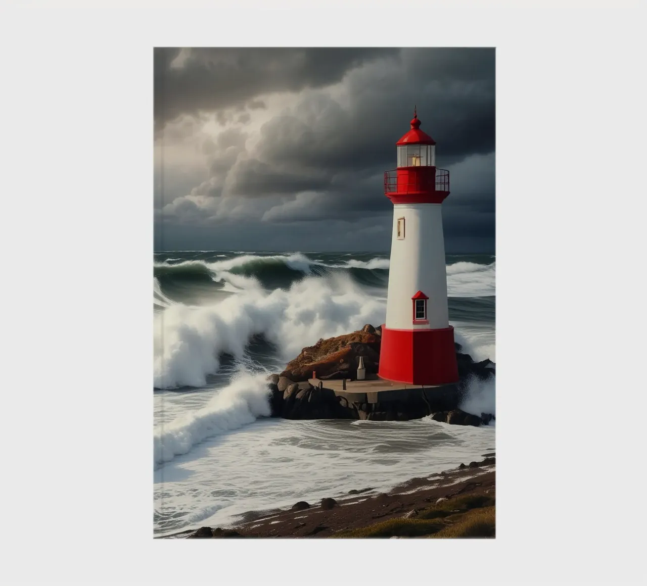 Lighthouse_4 notebook by Fantasie & Mystikwelten by LK