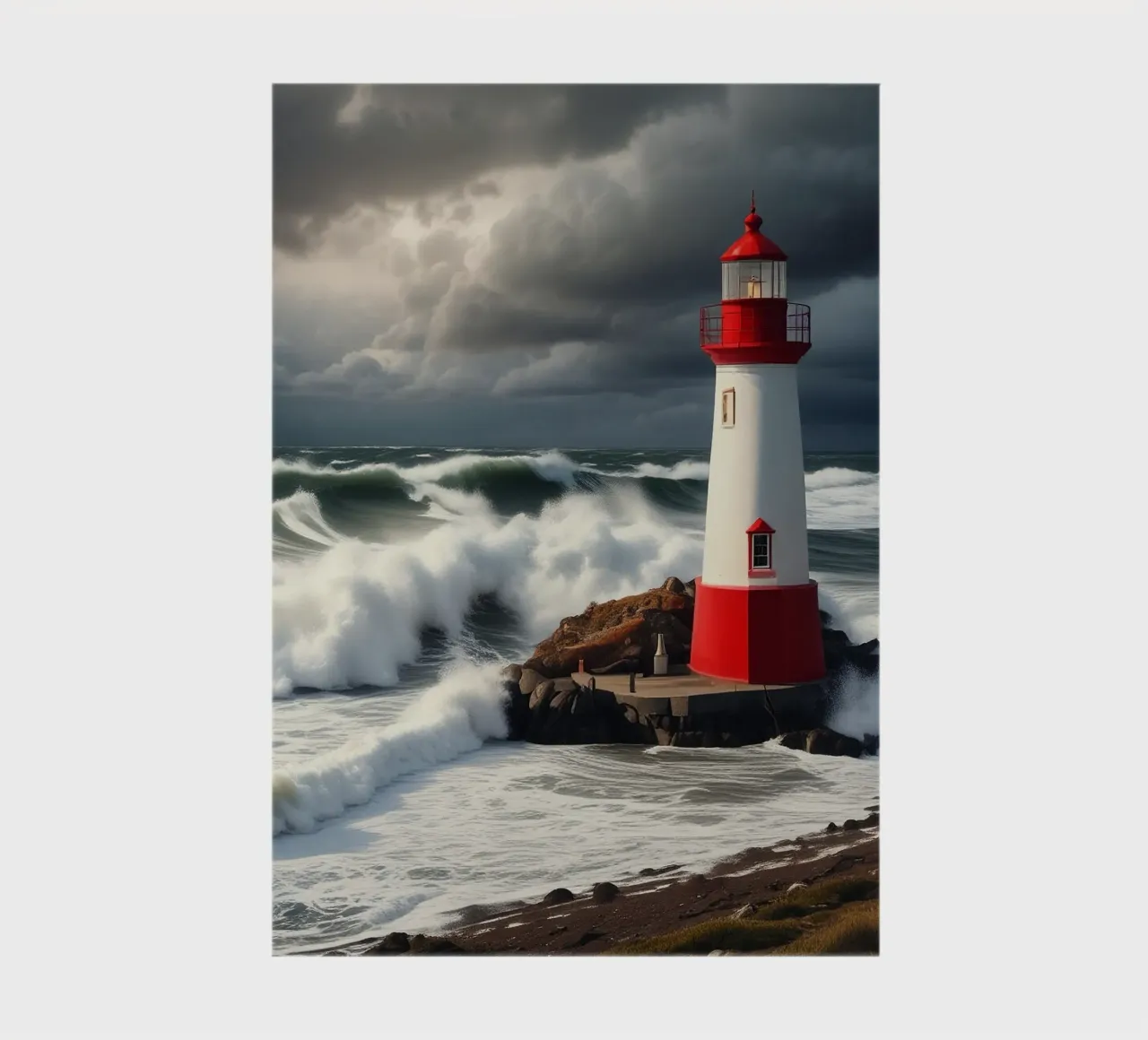 Lighthouse_4 notebook by Fantasie & Mystikwelten by LK