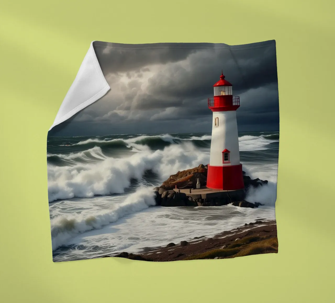 Faro_4 coperta in pile da Fantasie & Mystikwelten by LK