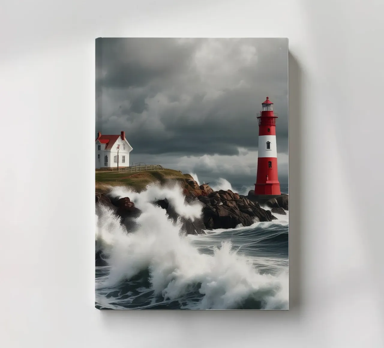 Lighthouse_5 notebook by Fantasie & Mystikwelten by LK