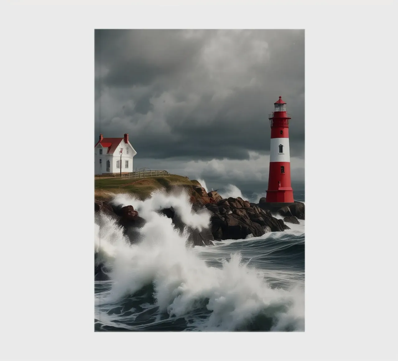 Lighthouse_5 notebook by Fantasie & Mystikwelten by LK