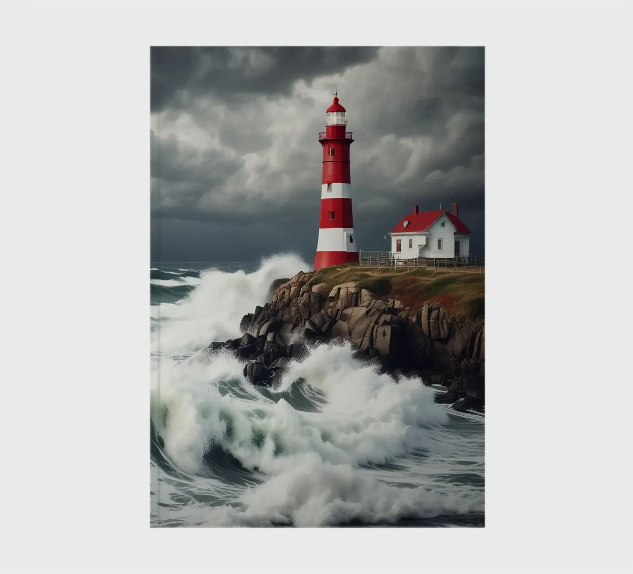 Lighthouse_6 notebook by Fantasie & Mystikwelten by LK