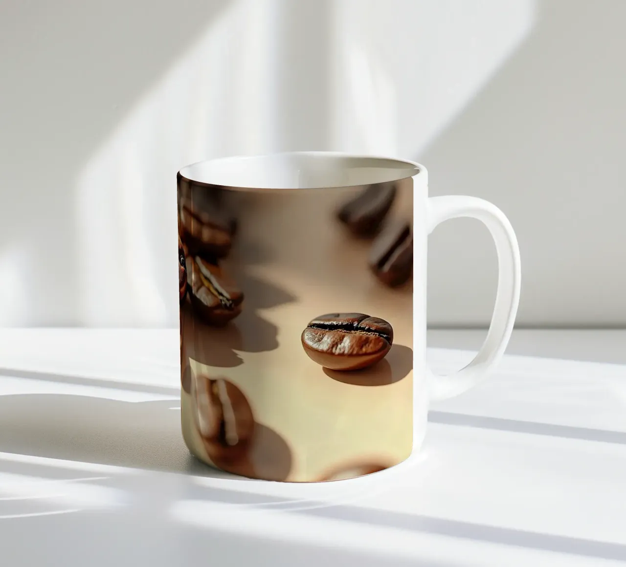 Chicchi di caffè_3 tazza in ceramica da Farb- und Blütenzauber by LK